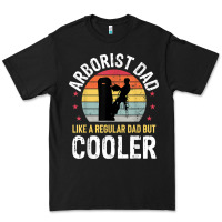 Black arborist dad tree climber logger woodworker chainsaw mens t shirt Premium Tee - linhVisuals