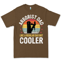 Cacao arborist dad tree climber logger woodworker chainsaw mens t shirt Premium Tee - linhVisuals