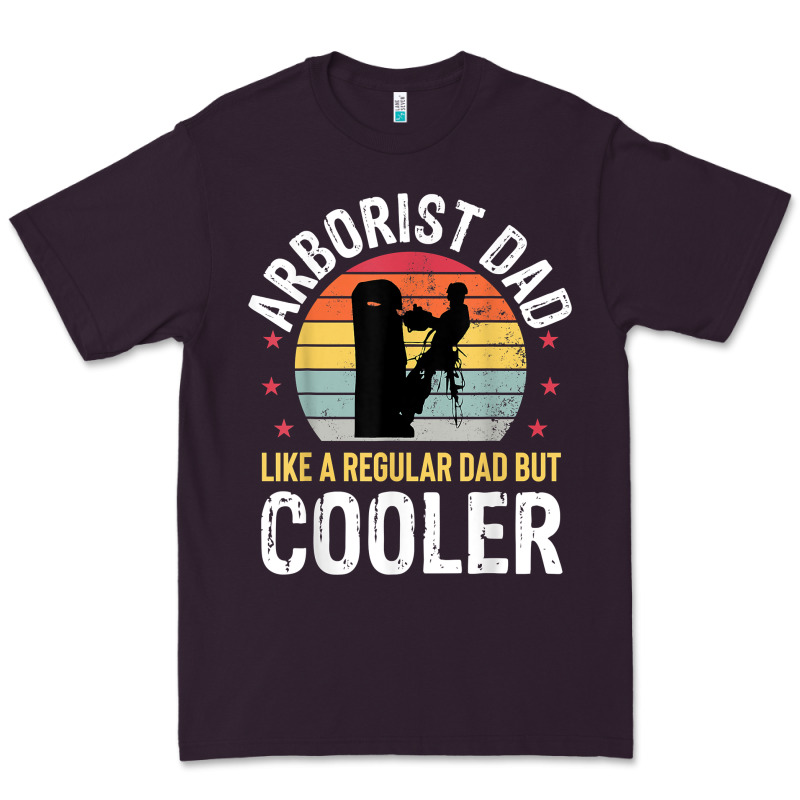 Arborist Dad Tree Climber Logger Woodworker Chainsaw Mens T Shirt Premium Tee by linhVisuals | Teevron