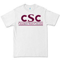 White Chadron State College Premium Tee - linhVisuals