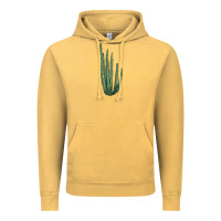 Vintage Mustard organ pipe cactus Vintage Hoodie - LillyAllenDesigns