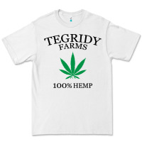 White tegridy farms Premium Tee - linhVisuals