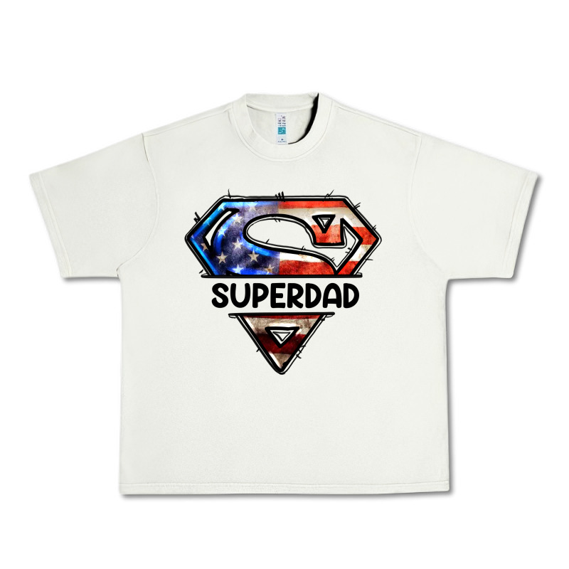 American Super Dad Urban Heavy Tee by LillyAllenDesigns | Teevron