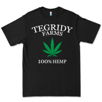 Black tegridy farms Premium Tee - linhVisuals