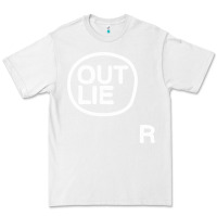 White outlier Premium Tee - linhVisuals