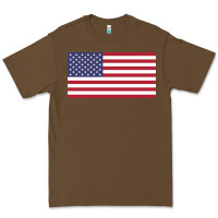 Cacao american flag Premium Tee - linhVisuals