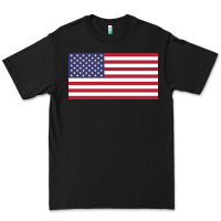 Black american flag Premium Tee - linhVisuals