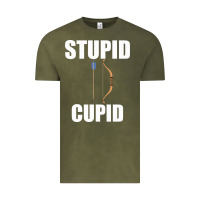 Vintage Olive Studip Cupid Vintage Tee - Bettercallsaul