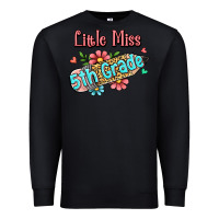 Black little miss fifth grade Premium Sweatshirt - Jasminsmagicworld