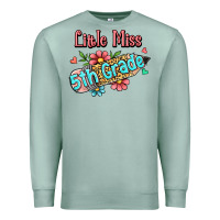 Seafoam little miss fifth grade Premium Sweatshirt - Jasminsmagicworld