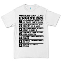 White understanding engineers funny Premium Tee - linhVisuals