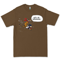 Cacao calvin Premium Tee - linhVisuals