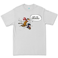 Dove Grey calvin Premium Tee - linhVisuals
