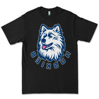 Black HUSKIES Premium Tee - linhVisuals