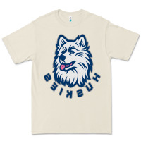 Bone HUSKIES Premium Tee - linhVisuals