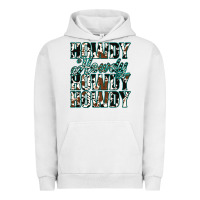 Pigment Lunar Rock Howdy Cowhide Turquoise Urban Hoodie - Jasminsmagicworld