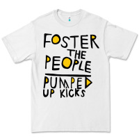 White Foster The People Pumped Up Kicks Premium Tee - linhVisuals