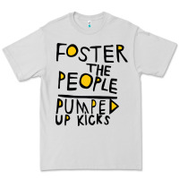 Dove Grey Foster The People Pumped Up Kicks Premium Tee - linhVisuals