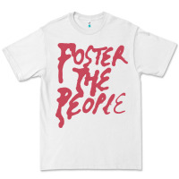 White Foster The People Premium Tee - linhVisuals