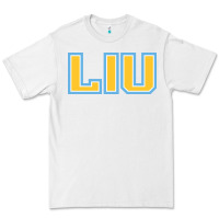 White long island university sharks Premium Tee - linhVisuals