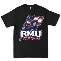 Black robert morris colonials Premium Tee - linhVisuals
