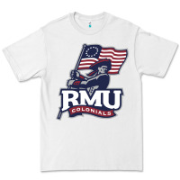 White robert morris colonials Premium Tee - linhVisuals