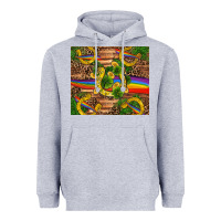 Heather Grey st patricks day horseshoe shamrock rainbow gold Heavyweight Hoodie - RanaPortraitStore
