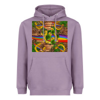 Lavender st patricks day horseshoe shamrock rainbow gold Heavyweight Hoodie - RanaPortraitStore