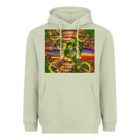 Matcha st patricks day horseshoe shamrock rainbow gold Heavyweight Hoodie - RanaPortraitStore