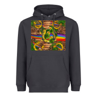 Smoke st patricks day horseshoe shamrock rainbow gold Heavyweight Hoodie - RanaPortraitStore