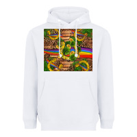 White st patricks day horseshoe shamrock rainbow gold Heavyweight Hoodie - RanaPortraitStore