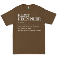 Cacao first responder  definition design Premium Tee - linhVisuals