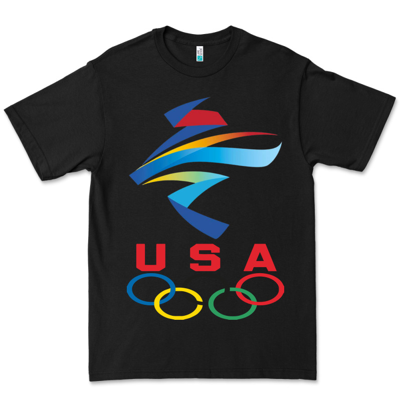 Usa Olympic Rings Premium Tee by linhVisuals | Teevron