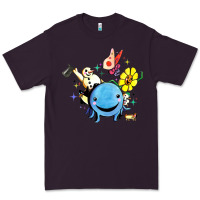 Plum oswald the octopus Premium Tee - linhVisuals