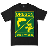 Black oregon fish & wildlife deadheads unite! Premium Tee - linhVisuals