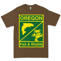 Cacao oregon fish & wildlife deadheads unite! Premium Tee - linhVisuals