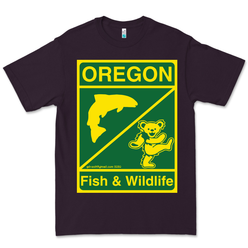 Oregon Fish & Wildlife Deadheads Unite! Premium Tee by linhVisuals | Teevron