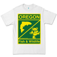 White oregon fish & wildlife deadheads unite! Premium Tee - linhVisuals