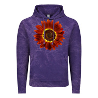 Cloud Purple Rouge Royale Sunflower Vintage Hoodie - LillyAllenDesigns