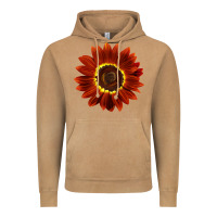 Vintage Camel Rouge Royale Sunflower Vintage Hoodie - LillyAllenDesigns