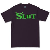 Plum SHREK SLUT GREEN SHIRT Premium Tee - linhVisuals