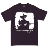 Plum josey wales player film Premium Tee - linhVisuals