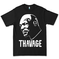 Black THAVAGE Premium Tee - linhVisuals