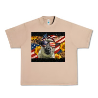 Burro Western 4th Of July Sheep Urban Heavy Tee - LillyAllenDesigns