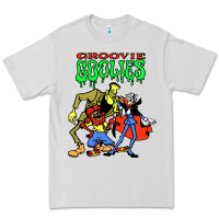 Dove Grey groovie ghoulies Premium Tee - linhVisuals