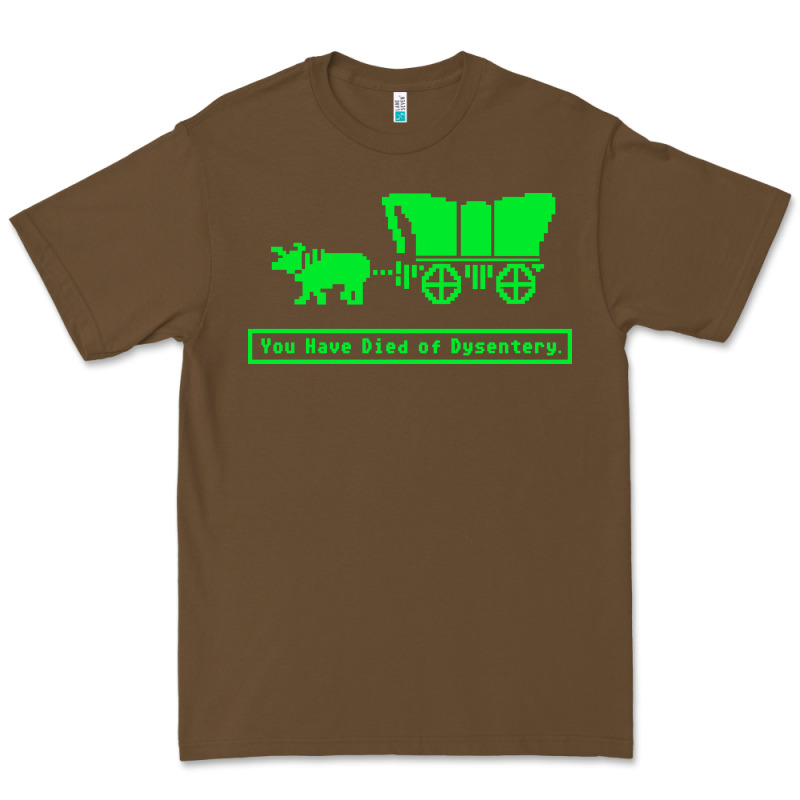 You Have Died Of Dysentery Oregon Trail Premium Tee by linhVisuals | Teevron