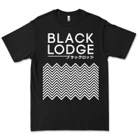 Black twin peaks inspired japanese black lodge Premium Tee - linhVisuals