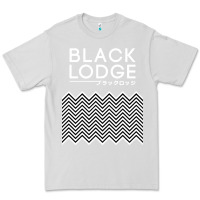 Dove Grey twin peaks inspired japanese black lodge Premium Tee - linhVisuals
