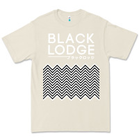 Bone twin peaks inspired japanese black lodge Premium Tee - linhVisuals