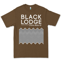 Cacao twin peaks inspired japanese black lodge Premium Tee - linhVisuals